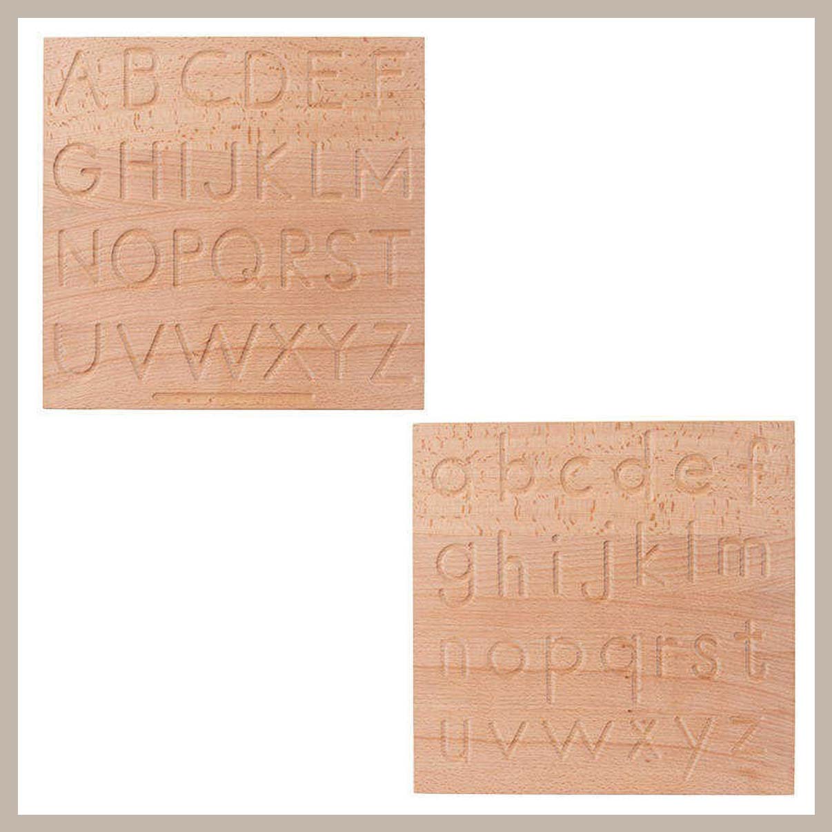 Montessori Schreibbrett – Spielerisch Buchstaben & Zahlen lernen ✍️🔤🔢