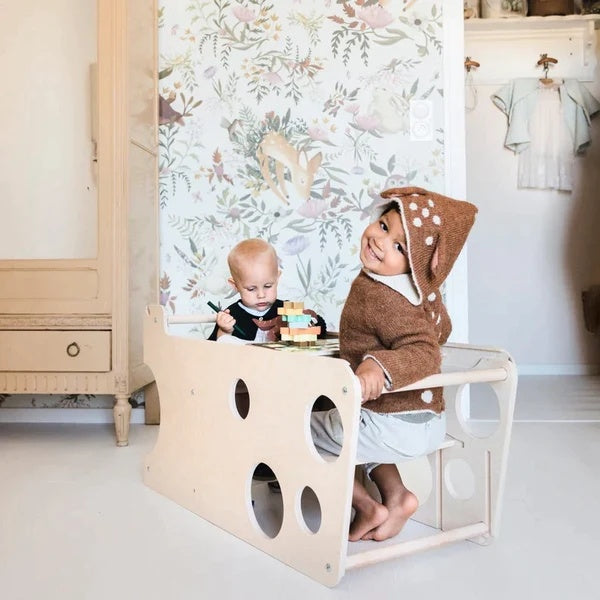 Lernturm 3-in-1 Funktion – Lernturm & Kinderschreibtisch | Special Edition