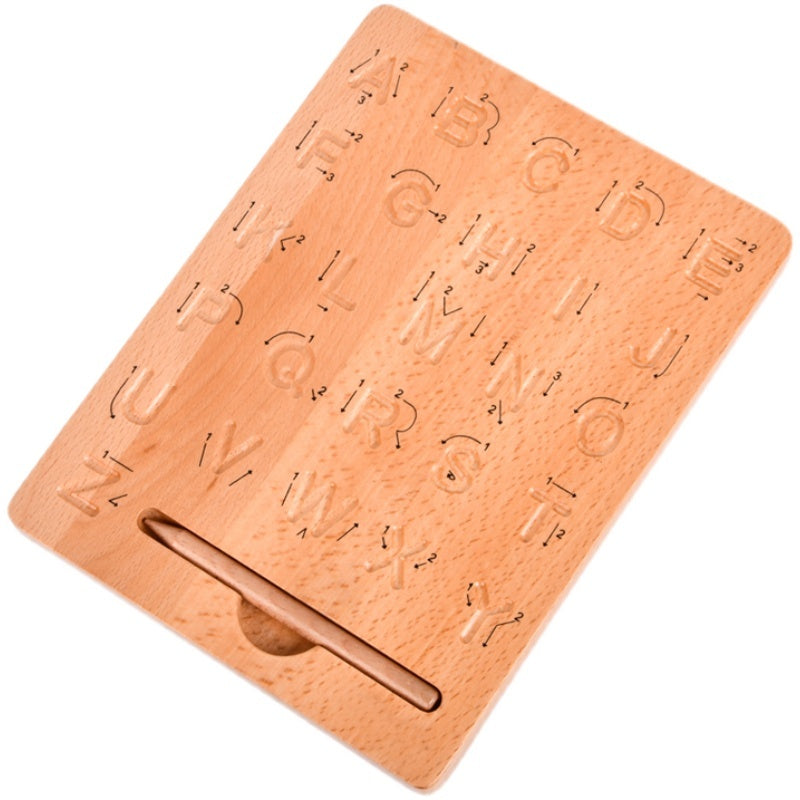 Montessori Schreibbrett – Spielerisch Buchstaben & Zahlen lernen ✍️🔤🔢