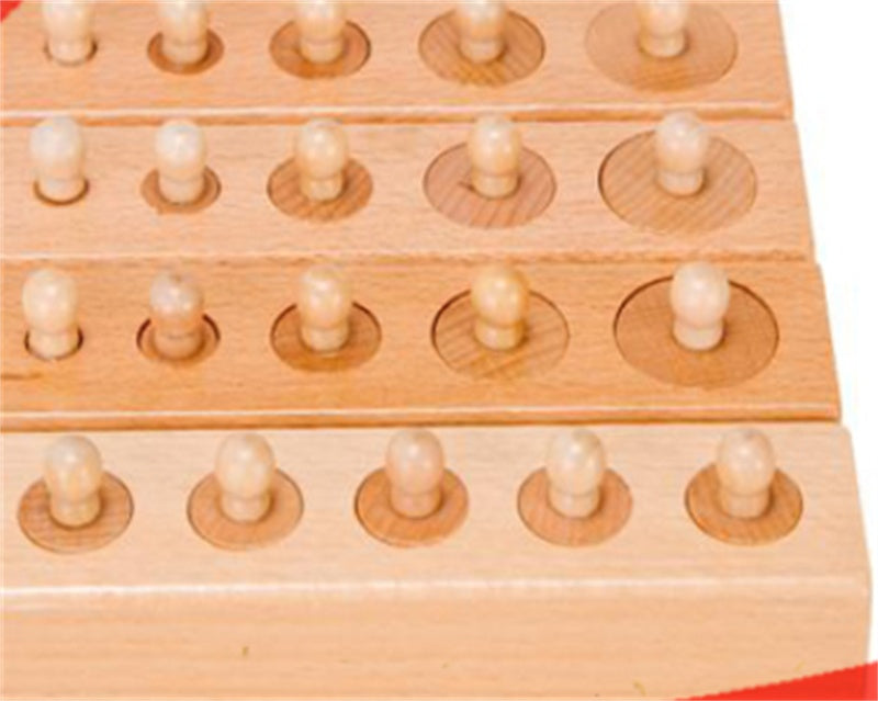 Mini Zylinder-Set – Sensorisches Montessori Lernspielzeug