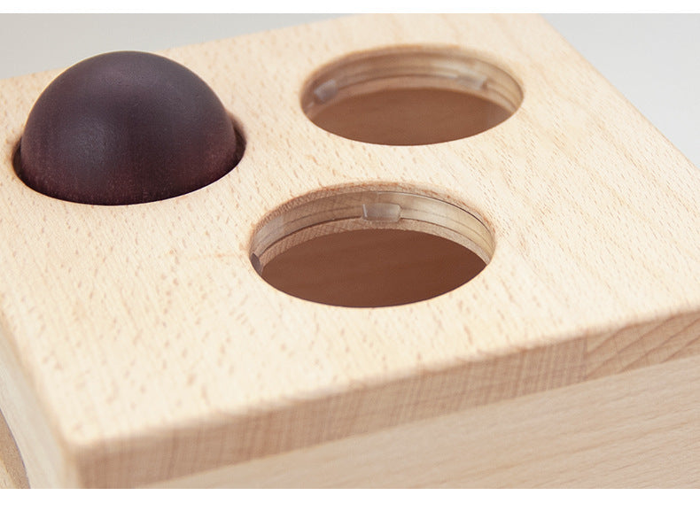 Klopfspiel aus Holz für Kinder – Klassisches Lernspielzeug zur Frühförderung von Motorik & Koordination