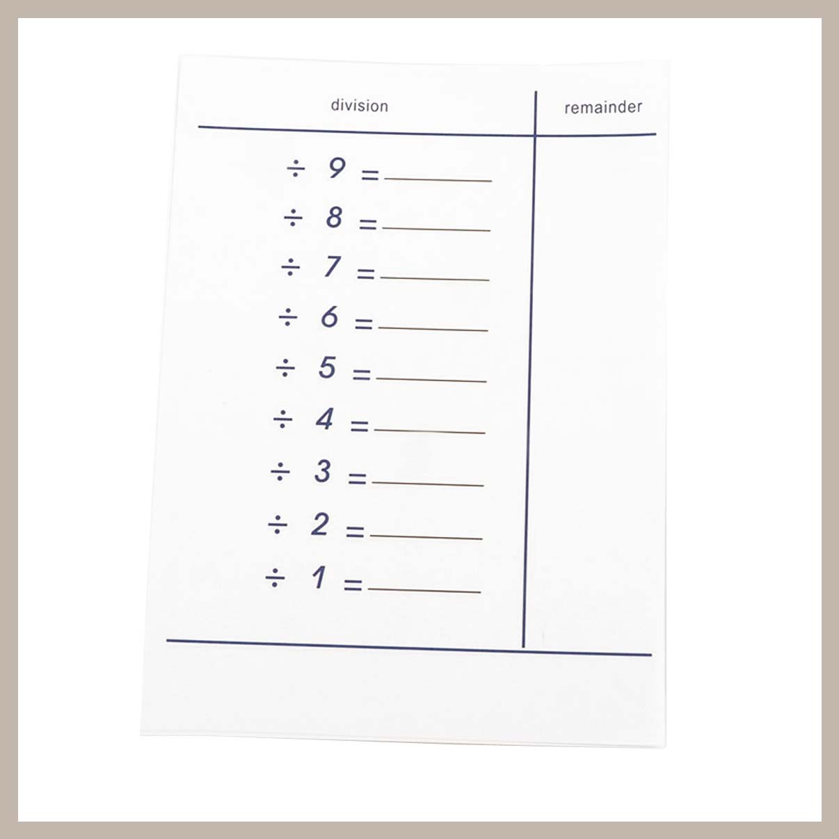 Montessori Mathematik Lernhilfe – Plus, Minus, Mal & Geteilt verstehen ➕➖✖️➗