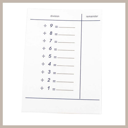 Montessori Mathematik Lernhilfe – Plus, Minus, Mal & Geteilt verstehen ➕➖✖️➗