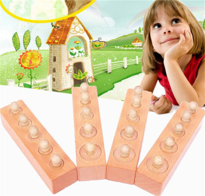 Mini Zylinder-Set – Sensorisches Montessori Lernspielzeug